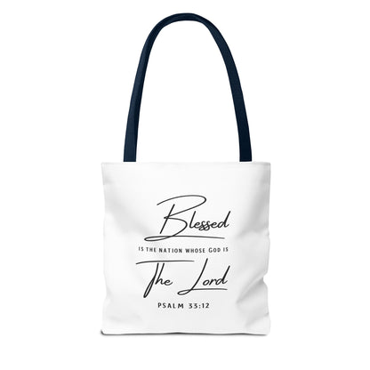 Christian Tote Bag — “Riding with Jesus” Floral Beetle Illustration