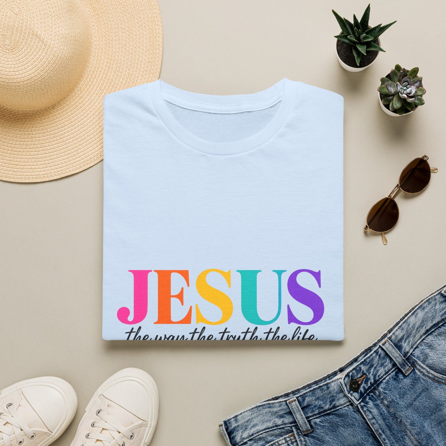 Jesus Is The Way The Truth The Life T-Shirt