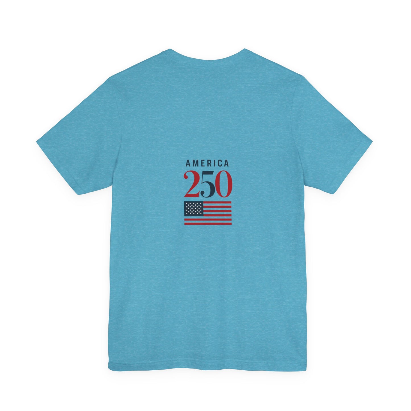 Stand for the Flag, Kneel for the Cross Tee — America 250 Patriotic T‑Shirt