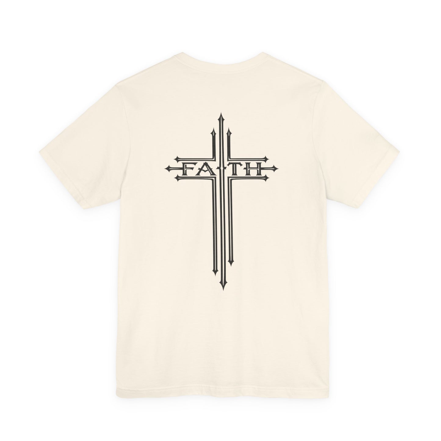 Faith Over Fear Tee — Christian Cross Graphic T-Shirt