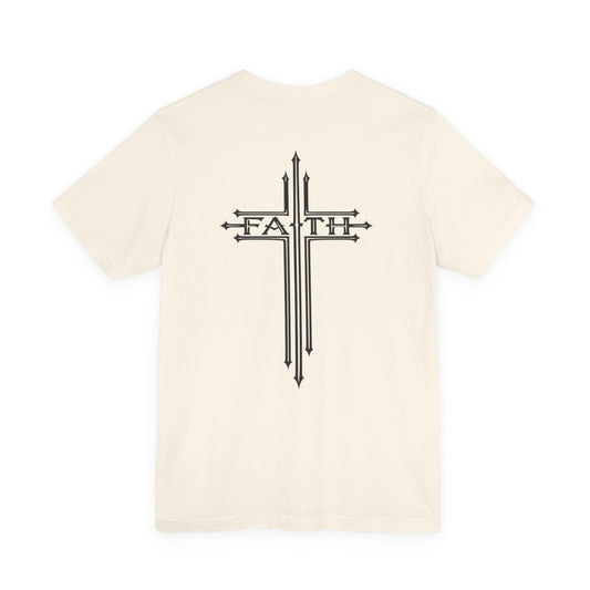 Faith Over Fear Tee — Christian Cross Graphic T-Shirt