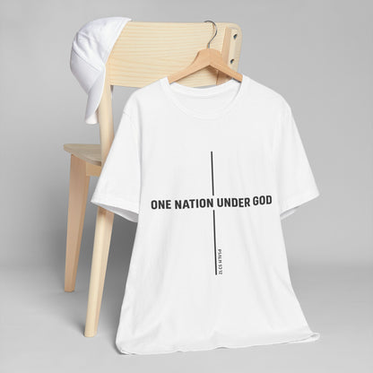 One Nation Under God T-Shirt — Patriotic Christian Tee