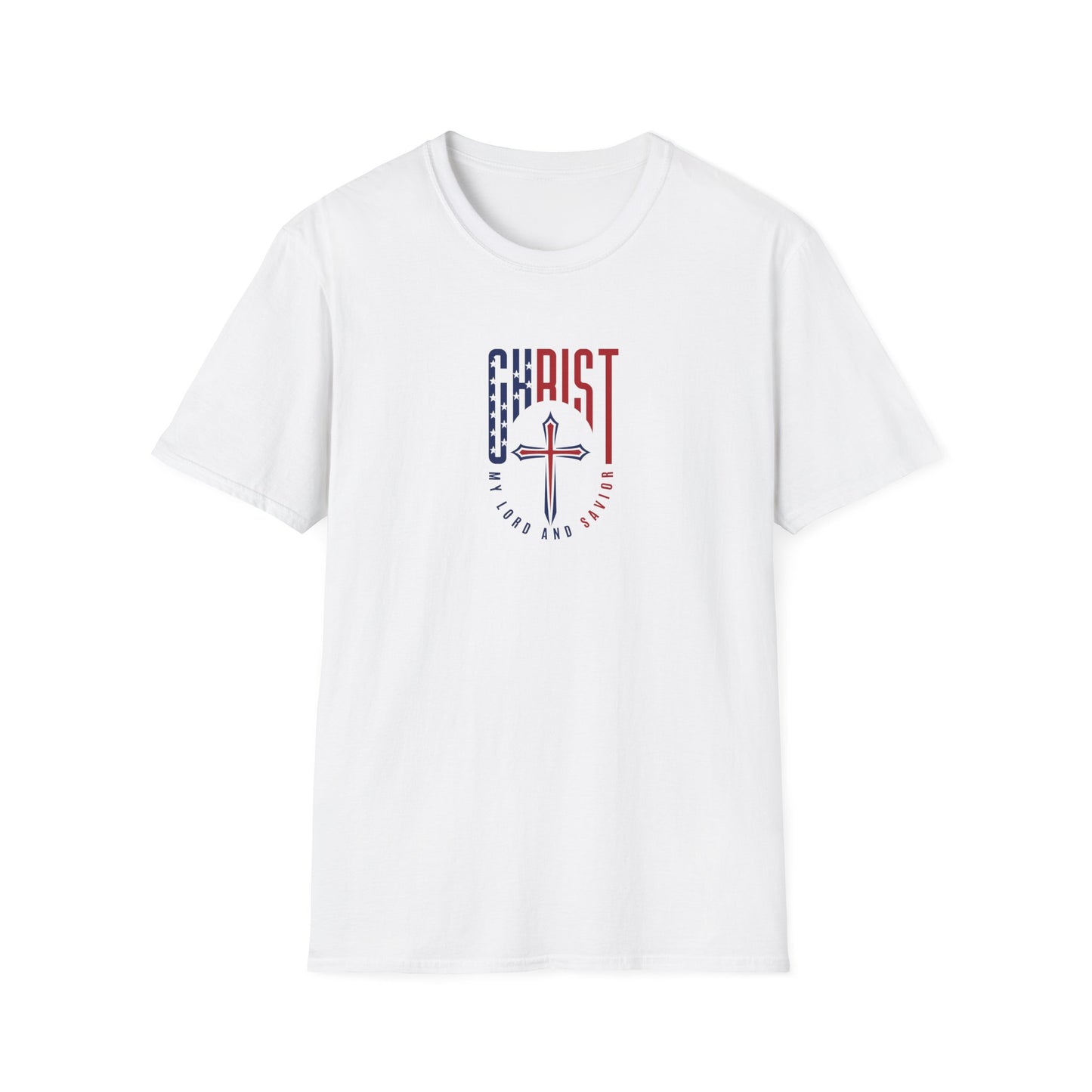 Patriotic 'Christ My Lord and Savior' T-Shirt