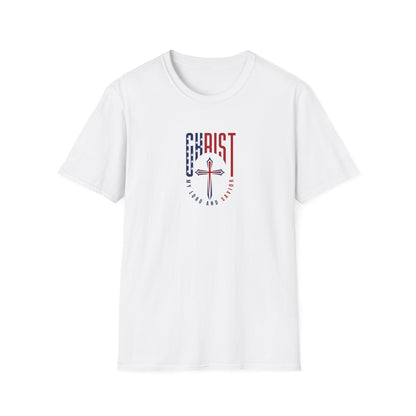 Patriotic 'Christ My Lord and Savior' T-Shirt