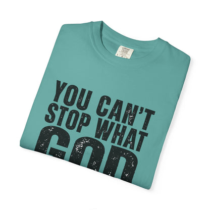 BIG FROST "You Can't Stop What God Got Planned" DOUBLE SIDED Print T Shirt
