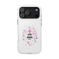 Christian Phone Case — "God Is So Much Bigger Than..." Pink Faith Protective Magnetic Case