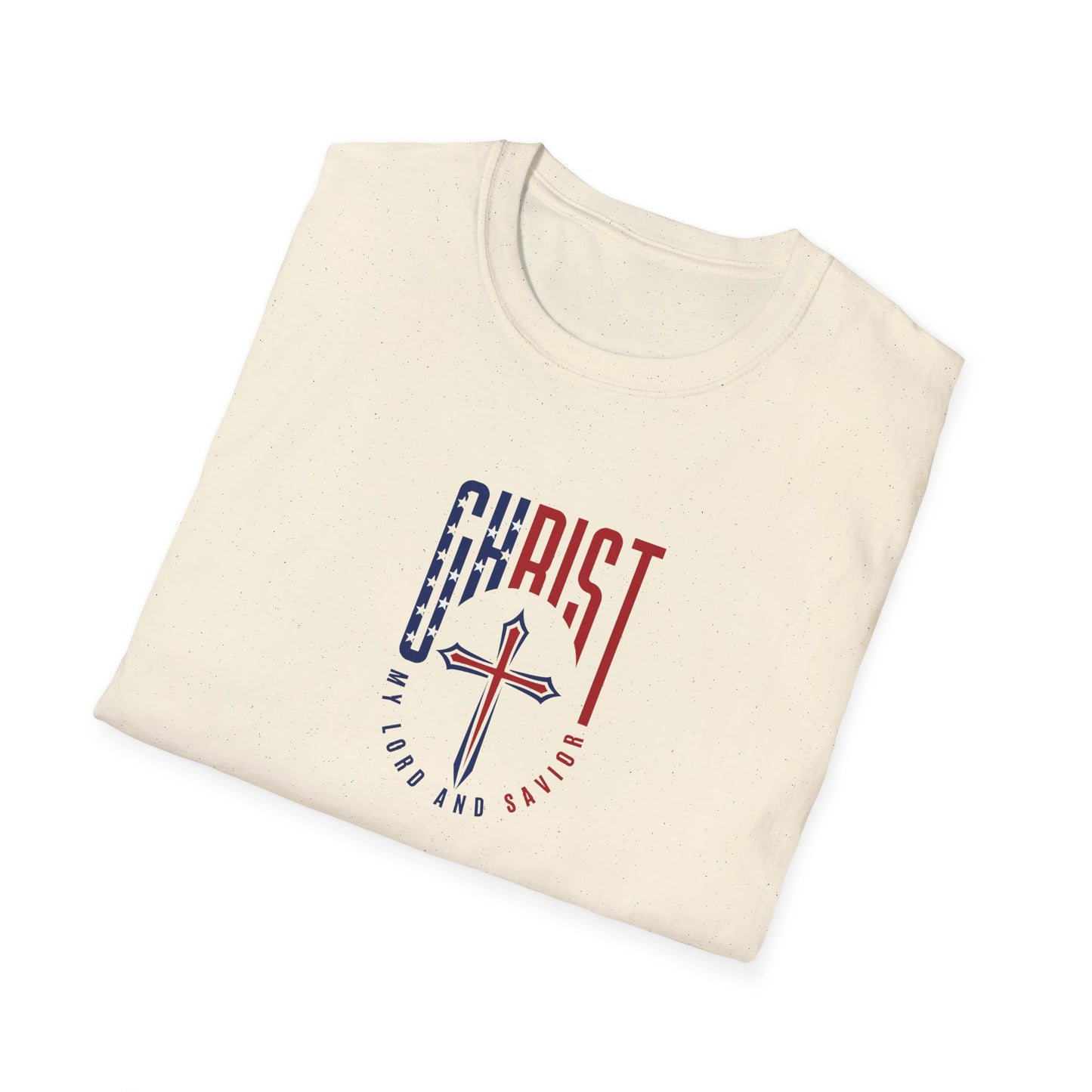 Patriotic 'Christ My Lord and Savior' T-Shirt