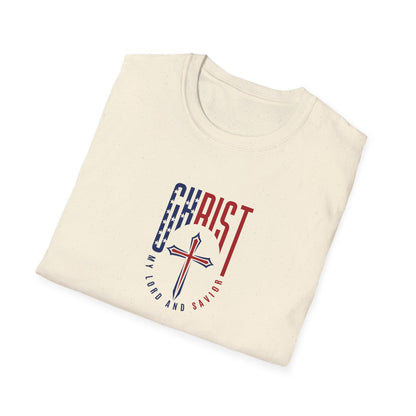 Patriotic 'Christ My Lord and Savior' T-Shirt
