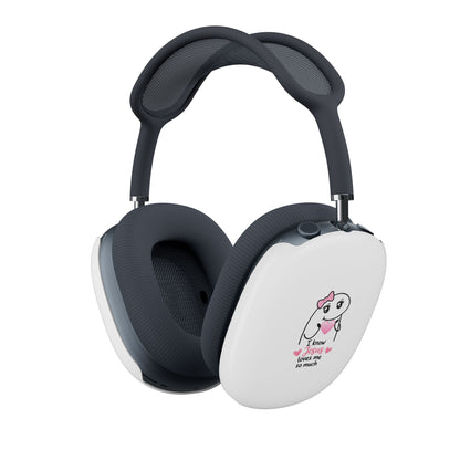 Inspirational AirPod Max Case — "I Can Do All Things" Cute Faith Design