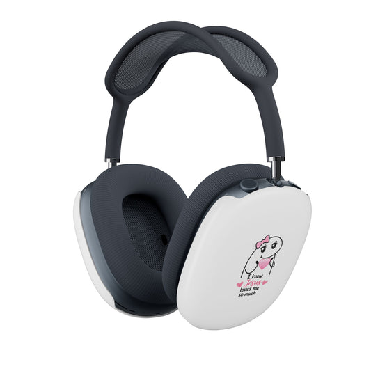 Inspirational AirPod Max Case — "I Can Do All Things" Cute Faith Design