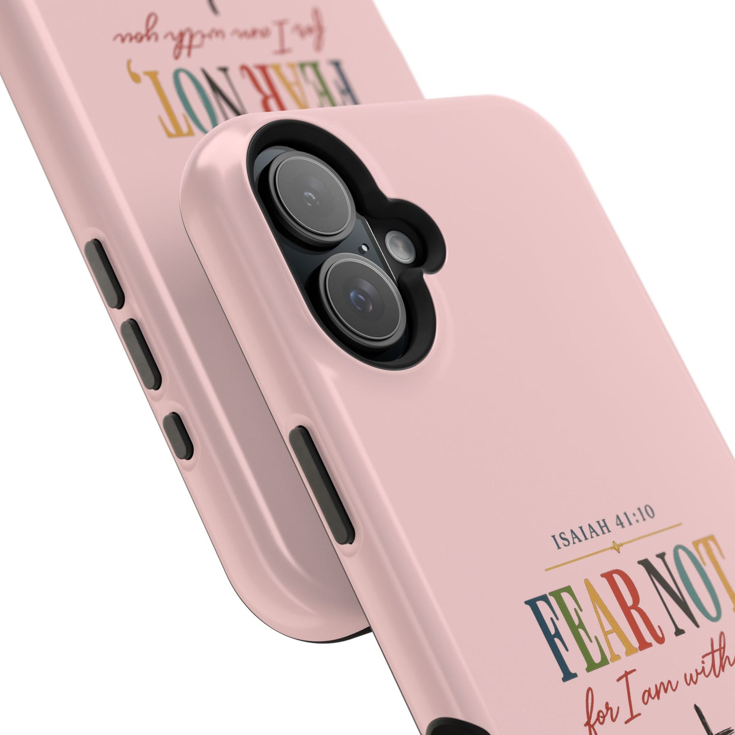 Fear Not Isaiah 41:10 Pink Magnetic Impact Phone Case