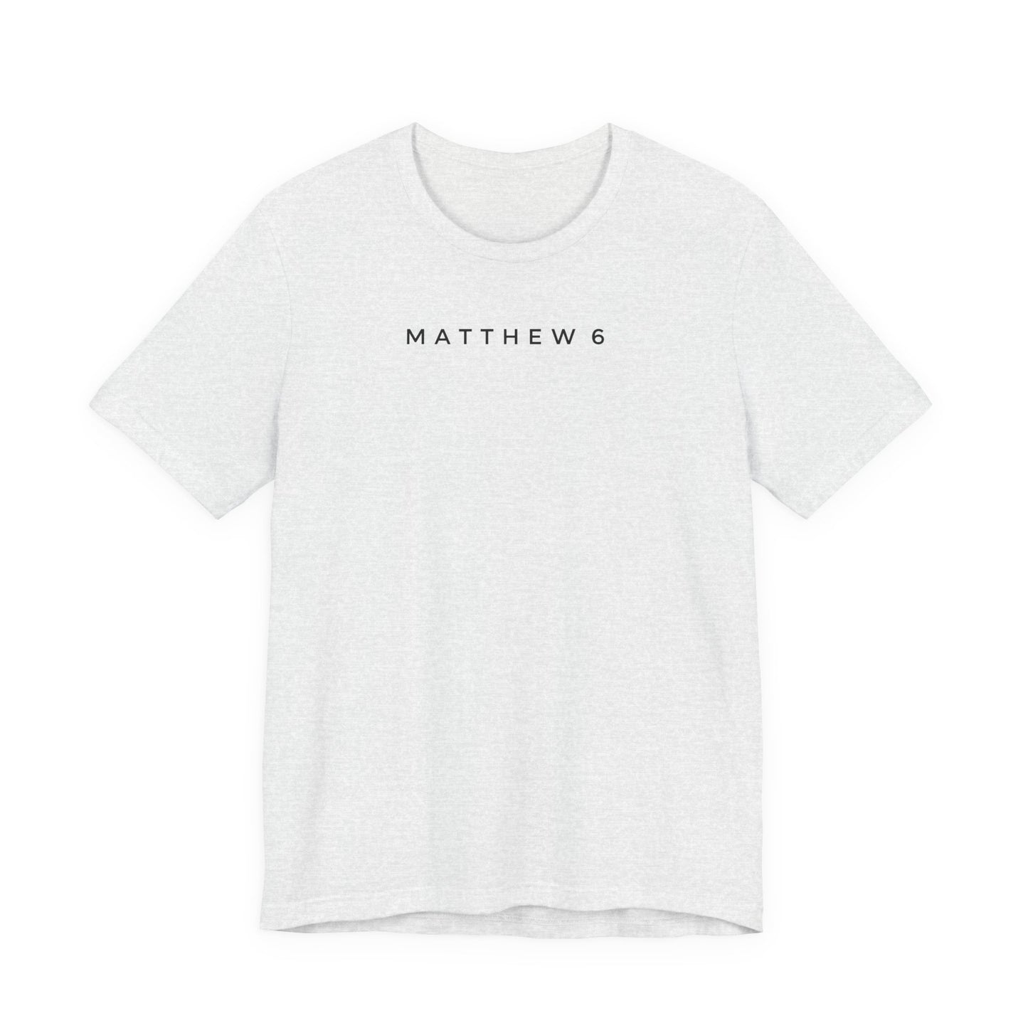 Matthew 6 Prayer Cross Tee — Our Father Lord's Prayer Christian T-Shirt