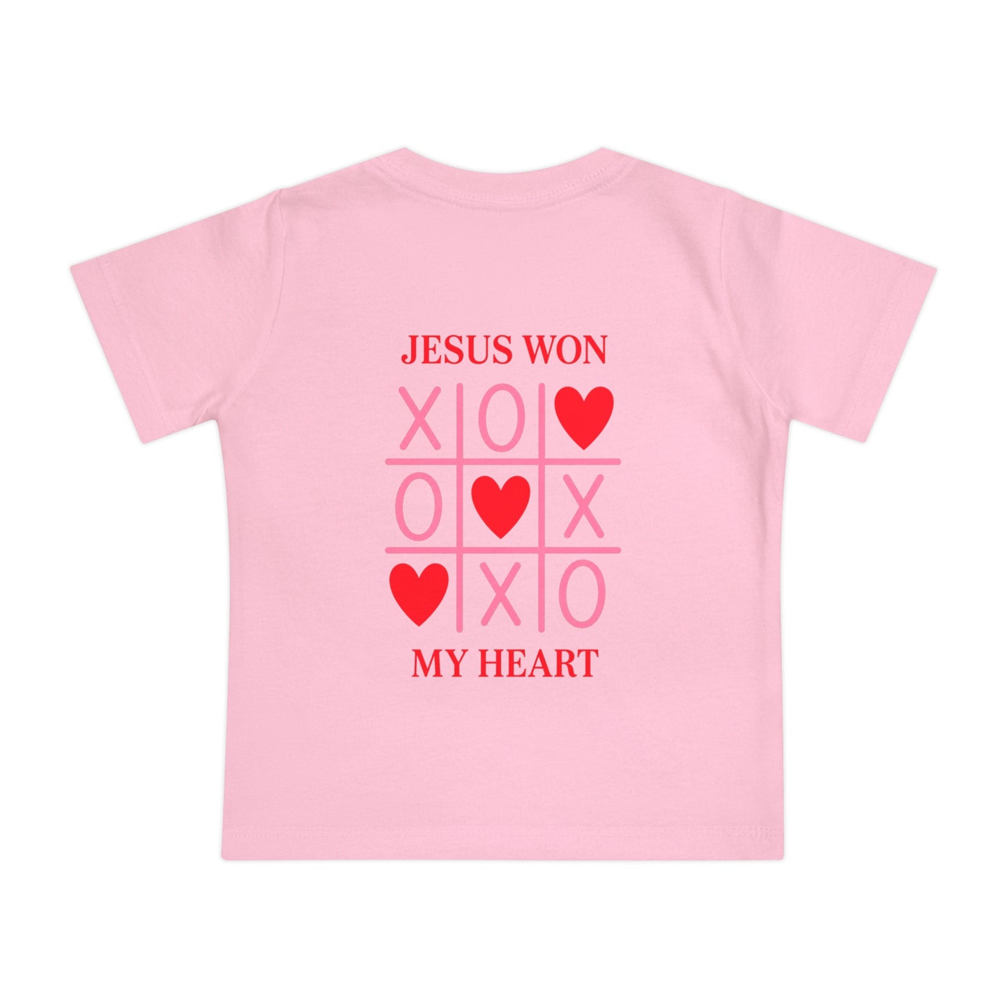 Baby T-Shirt — "Made for a Purpose" Rainbow & "Jesus Won My Heart" Christian Tee