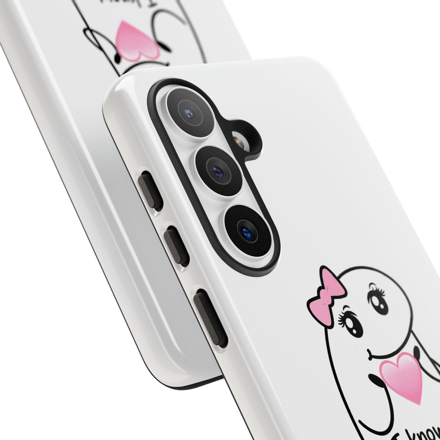 Phone Case — 'I Know Jesus Loves Me So Much' Cute Heart Faith Design