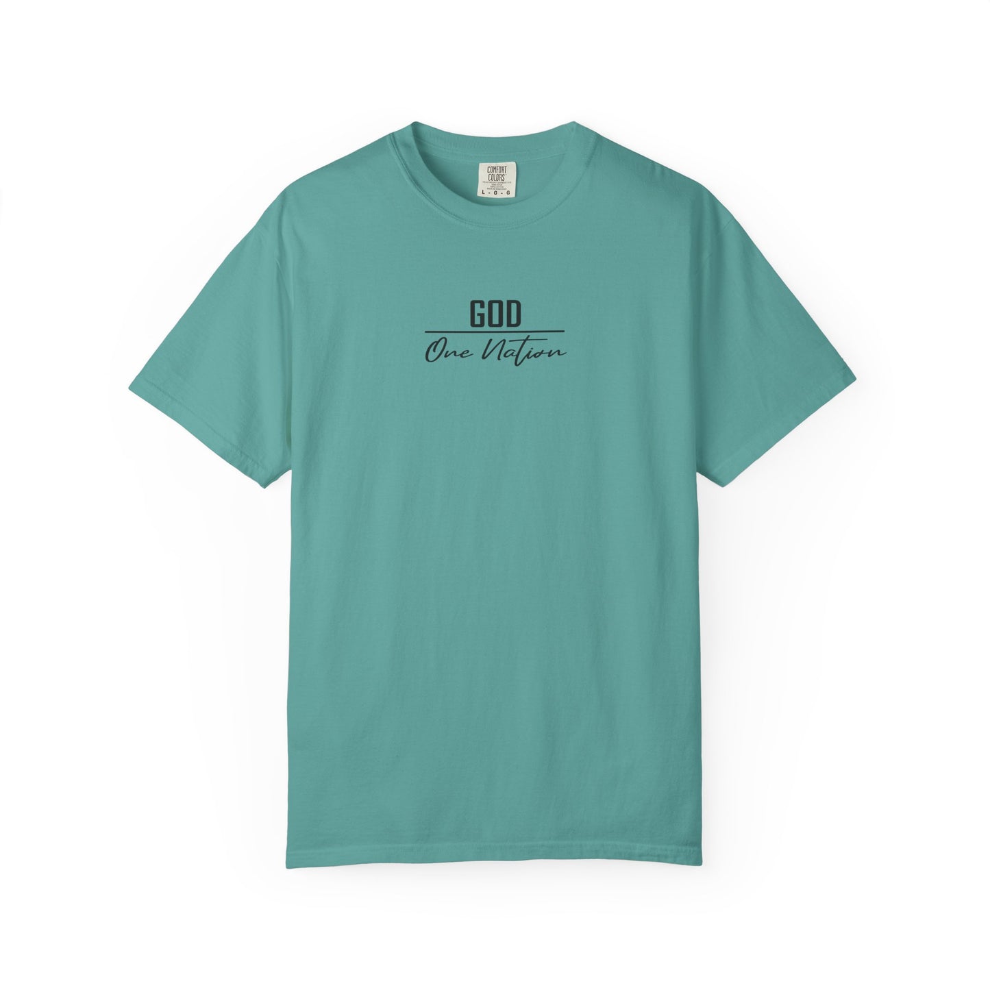 Jesus Is The Way T-Shirt — “God One Nation” Christian Faith Tee (John 14:6)