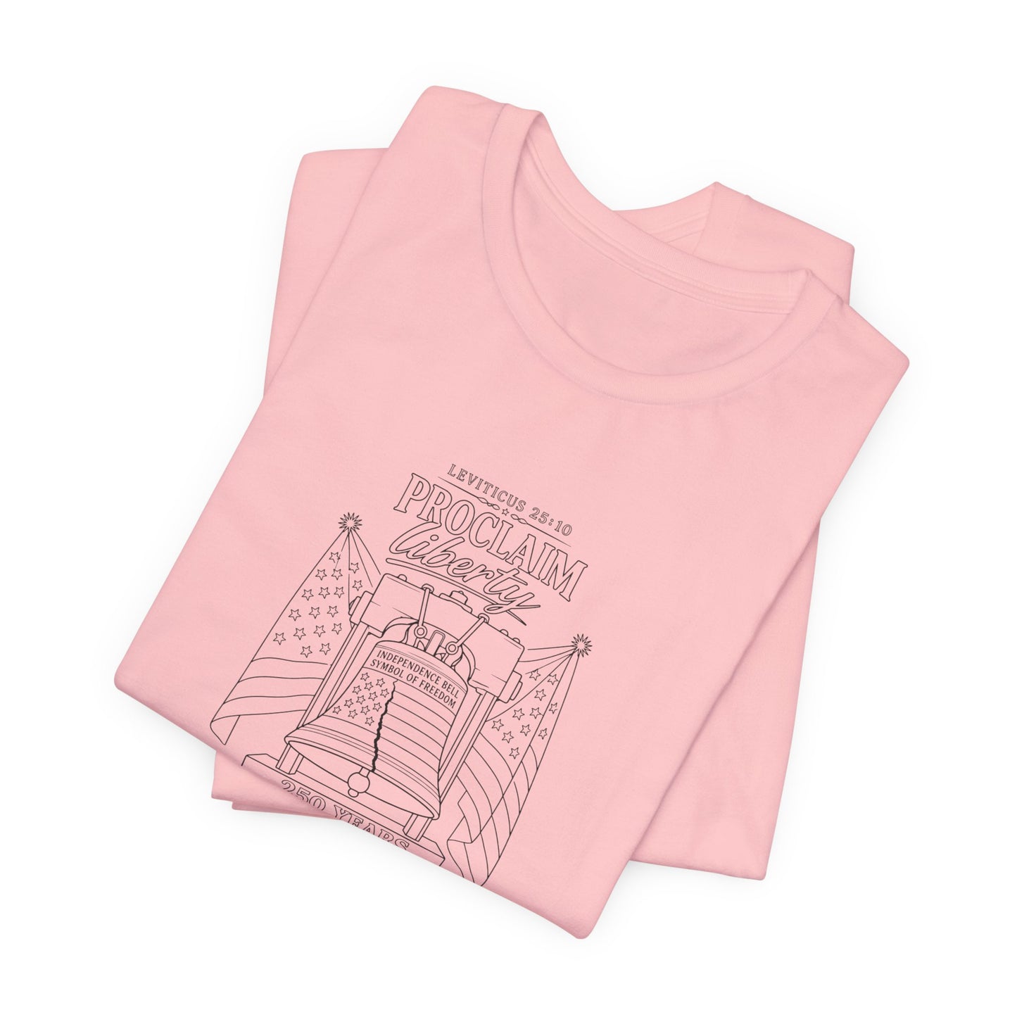 Leviticus 25:10 Tee – Minimalist Bible Verse Christian T-Shirt