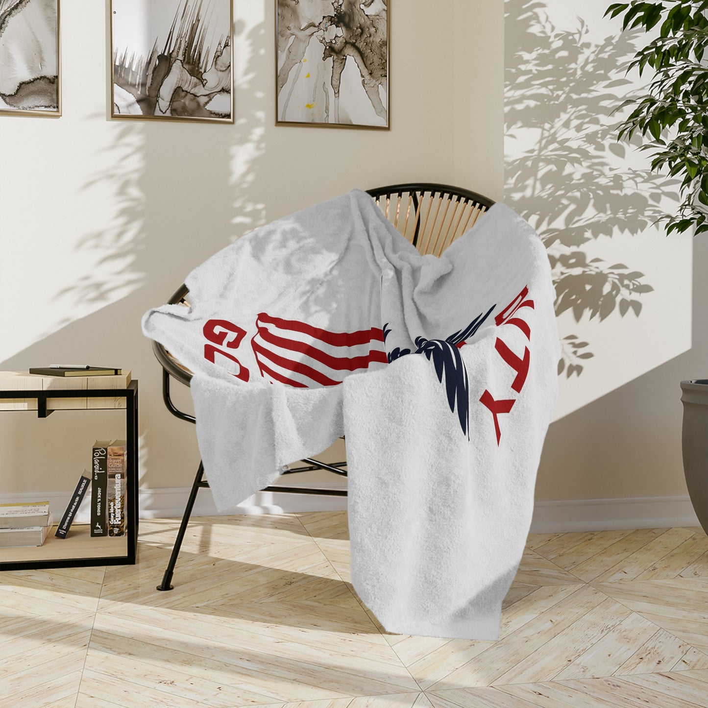 Duty to God American Eagle Blanket