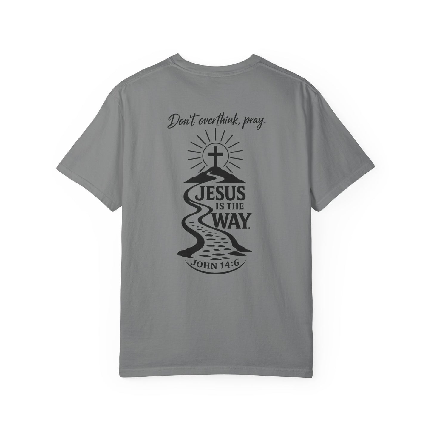Jesus Is The Way T-Shirt — “God One Nation” Christian Faith Tee (John 14:6)