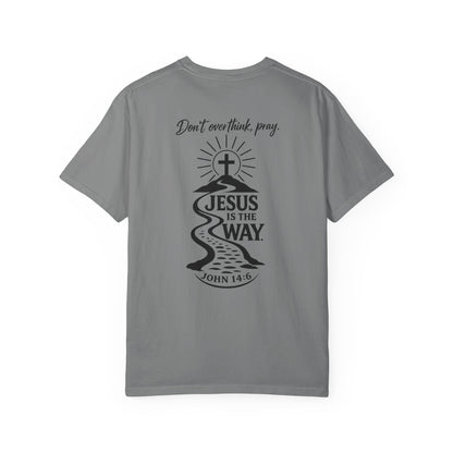 Jesus Is The Way T-Shirt — “God One Nation” Christian Faith Tee (John 14:6)