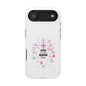 Christian Phone Case — "God Is So Much Bigger Than..." Pink Faith Protective Magnetic Case