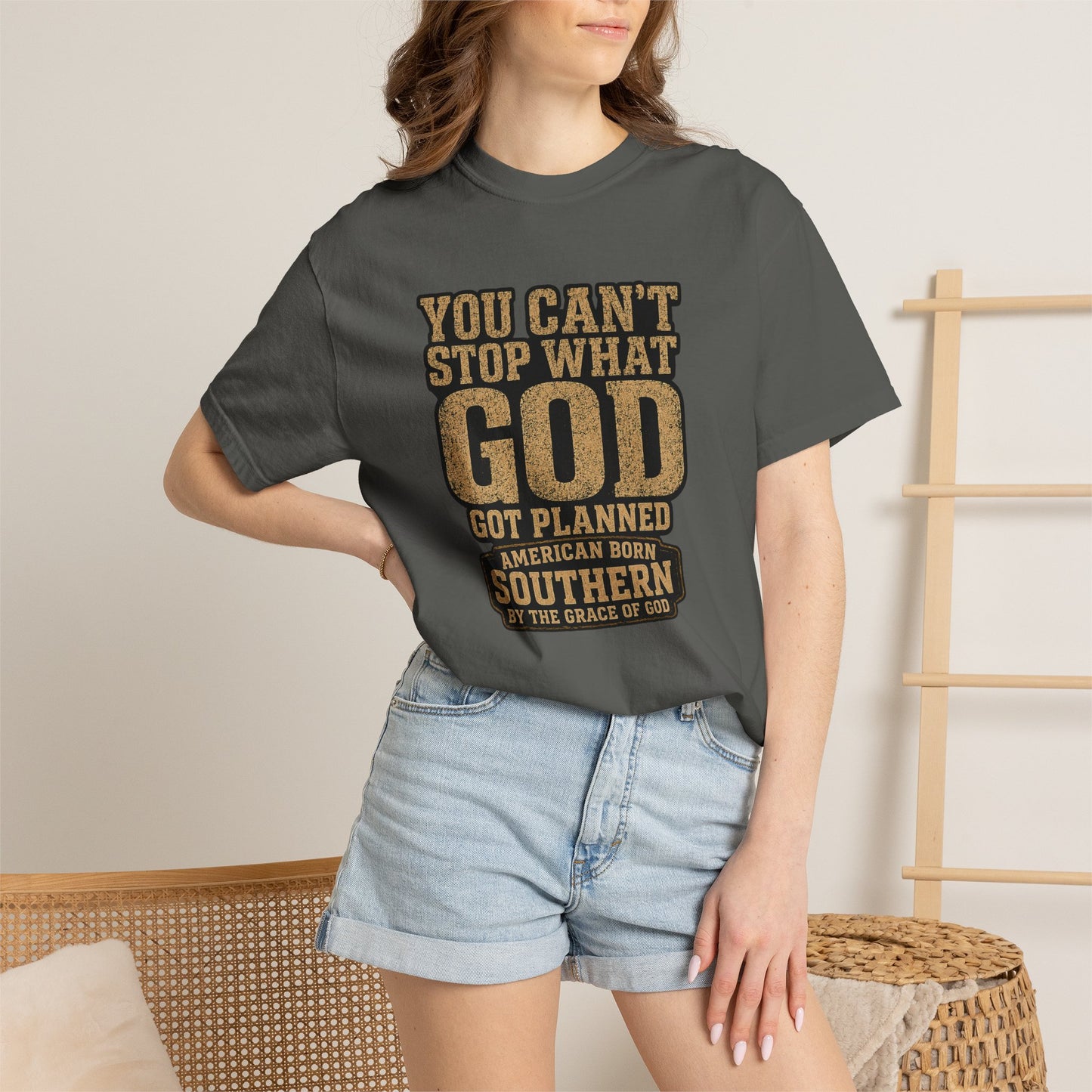 BIG FROST You Can't Stop What God Got Planned DOUBLE SIDED PRINT Tee