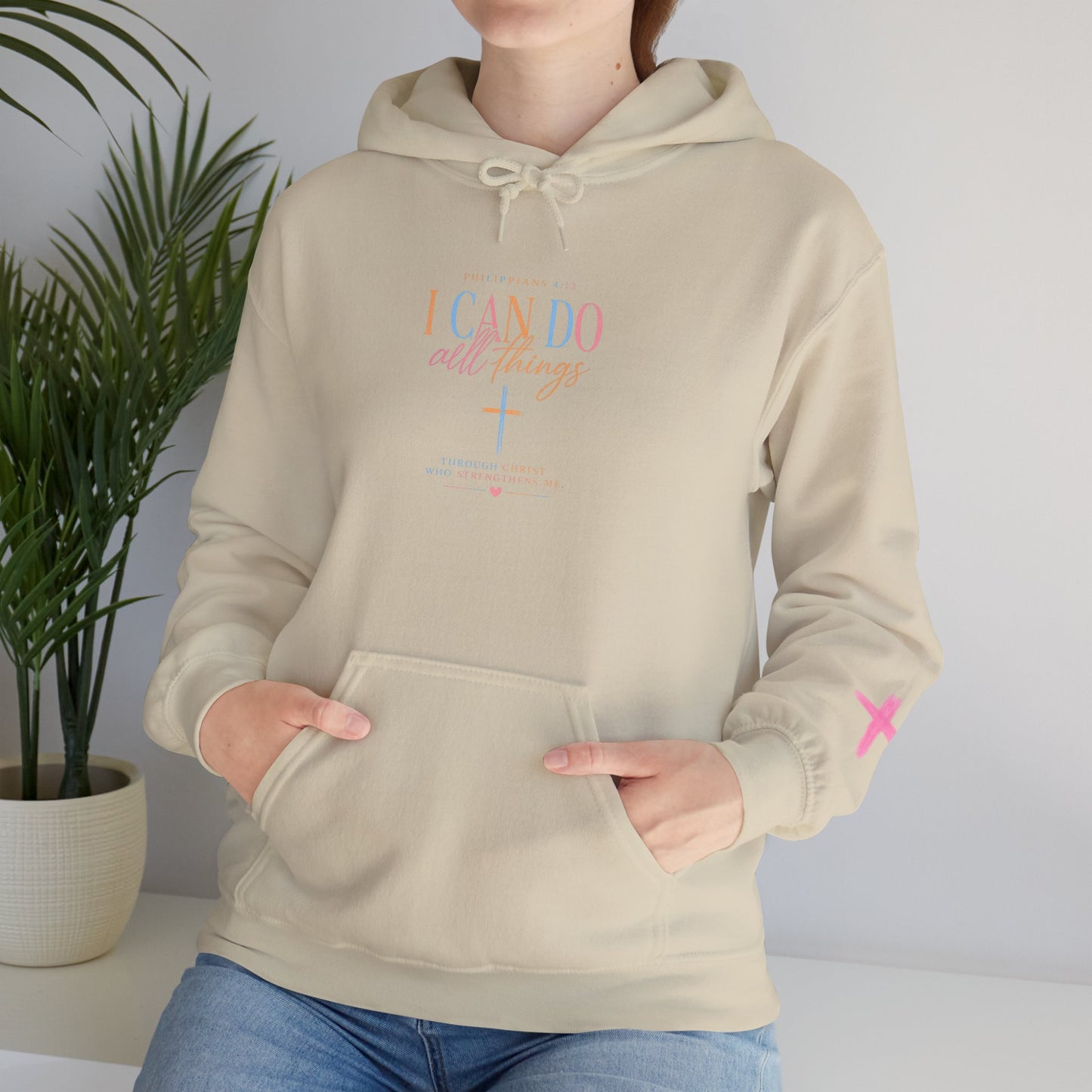 I Can Do All Things Christian Hoodie — Inspirational Faith Pullover