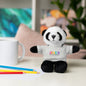 Jesus Rainbow Tee Teddy Bear - Plush Stuffed Animal with Faith Shirt