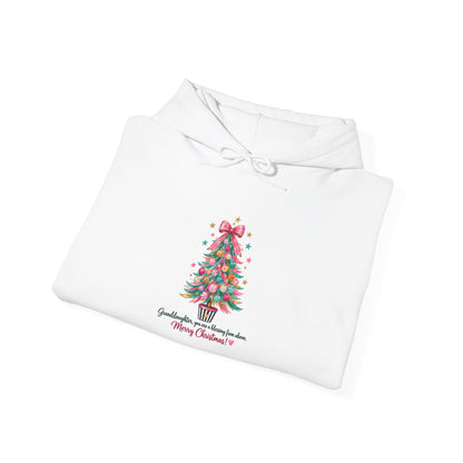 Christmas Tree Hoodie — 'Something evergreen, always close to me. Merry Christmas' Holiday Sweatshirt