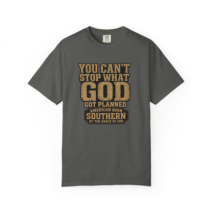 BIG FROST You Can't Stop What God Got Planned DOUBLE SIDED PRINT Tee