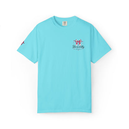 Butterfly Floral Graphic T-Shirt — 'Spread Your Wings' Chest Print