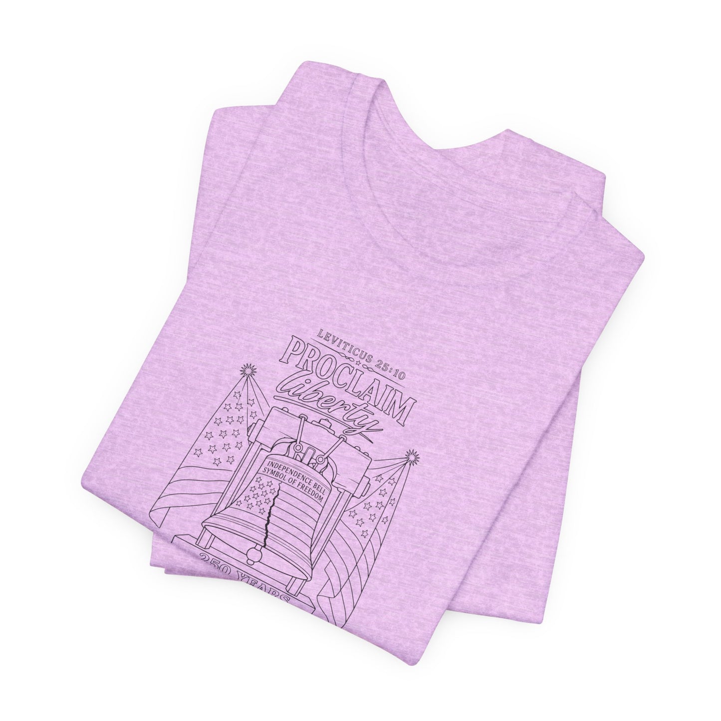 Leviticus 25:10 Tee – Minimalist Bible Verse Christian T-Shirt