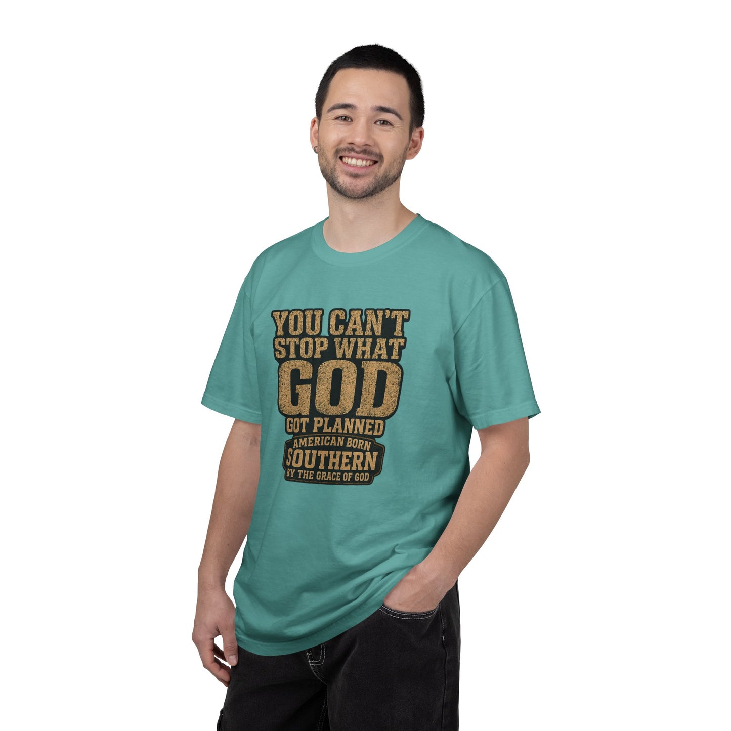 BIG FROST You Can't Stop What God Got Planned DOUBLE SIDED PRINT Tee
