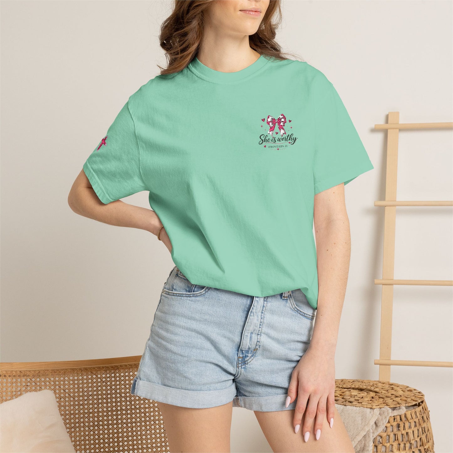 Butterfly Floral Graphic T-Shirt — 'Spread Your Wings' Chest Print
