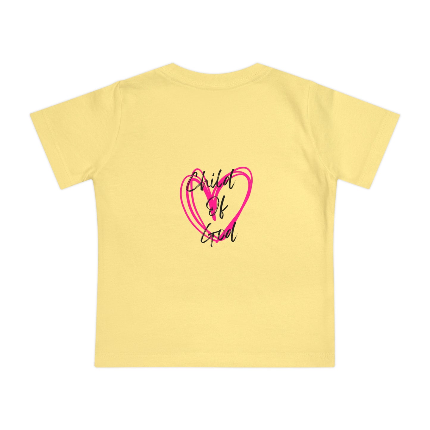 Baby T-Shirt — "My Cup Overflows With Blessings" Christian Infant Tee (Psalms 23:5)