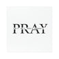 PRAY Car Magnet — 'For it, On it, Over it, Through it' Inspirational Auto Magnet