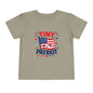 Tiny Patriot Toddler Tee – Cute American Flag 4th of July Shirt