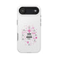 Christian Phone Case — "God Is So Much Bigger Than..." Pink Faith Protective Magnetic Case