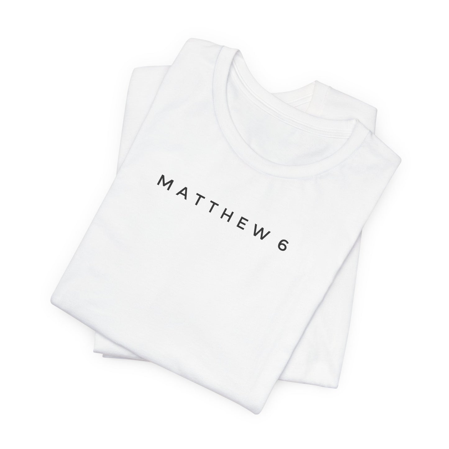 Matthew 6 Prayer Cross Tee — Our Father Lord's Prayer Christian T-Shirt