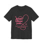 Jesus Chose You Heart Tee — Christian Faith Inspirational T-Shirt