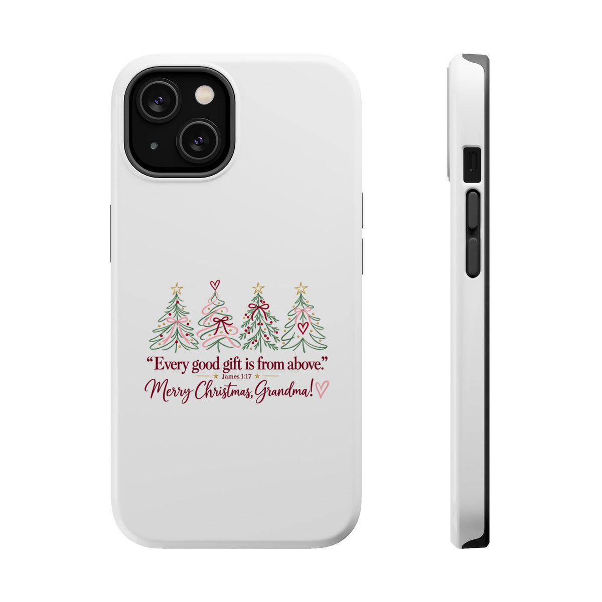Christmas Grandma Phone Case — “Every good gift is from above” Magnetic Impact-Resistant Case