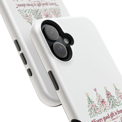 Christmas Grandma Phone Case — “Every good gift is from above” Magnetic Impact-Resistant Case