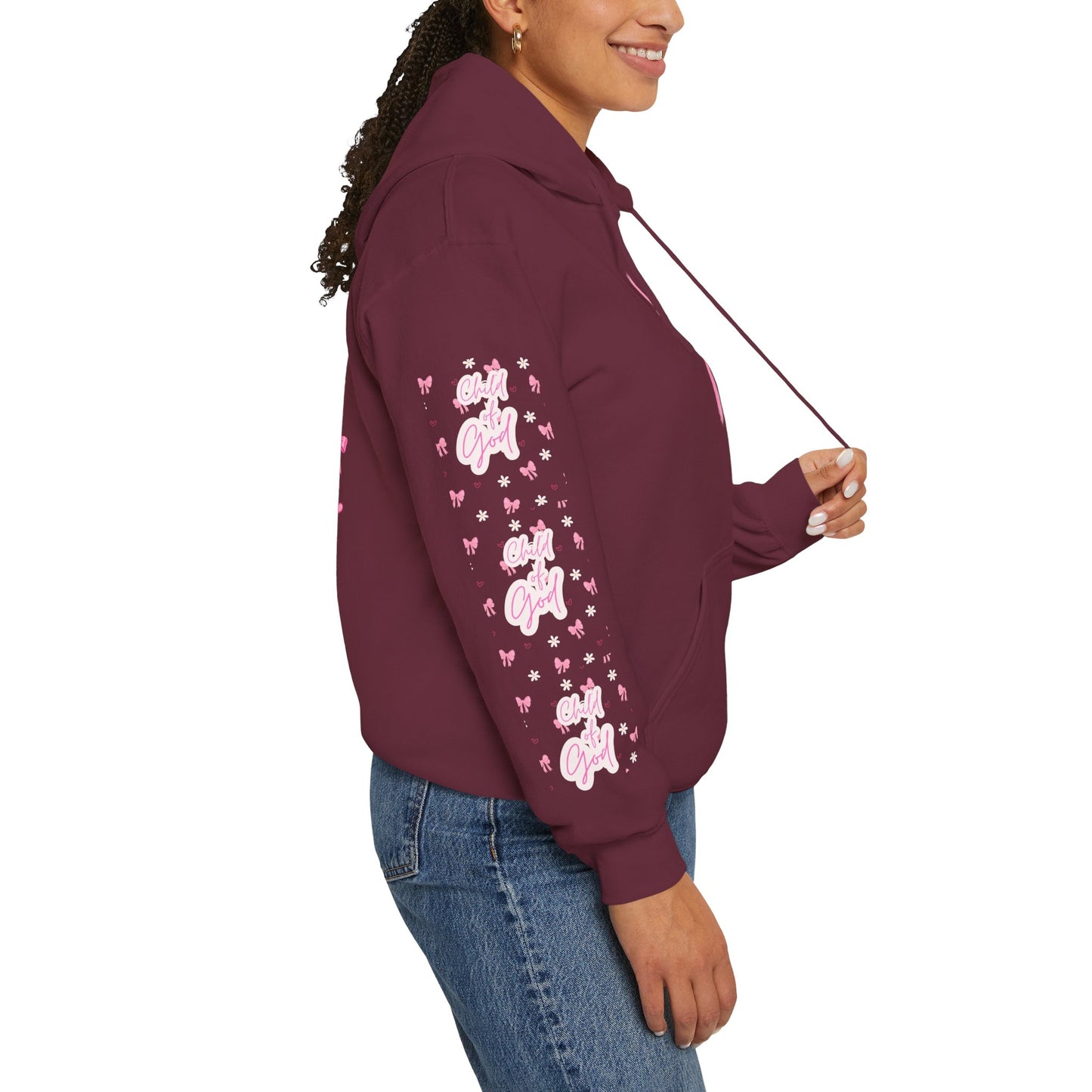 Christian Hoodie - 'AMEN' Inspirational Faith Pullover (Agree, Move, End, Never Doubt God)