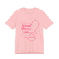 Jesus Chose You Heart Tee — Christian Faith Inspirational T-Shirt