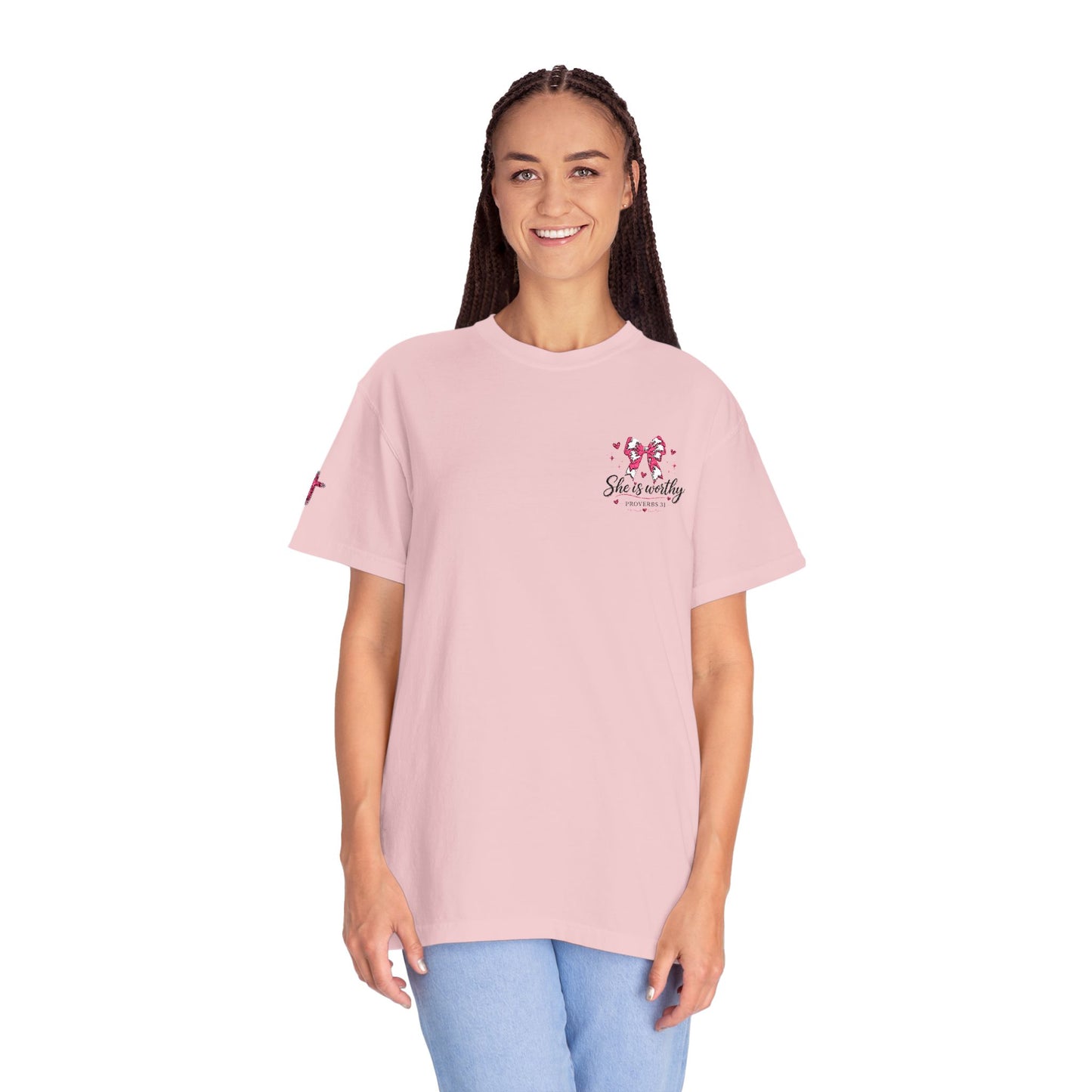 Butterfly Floral Graphic T-Shirt — 'Spread Your Wings' Chest Print