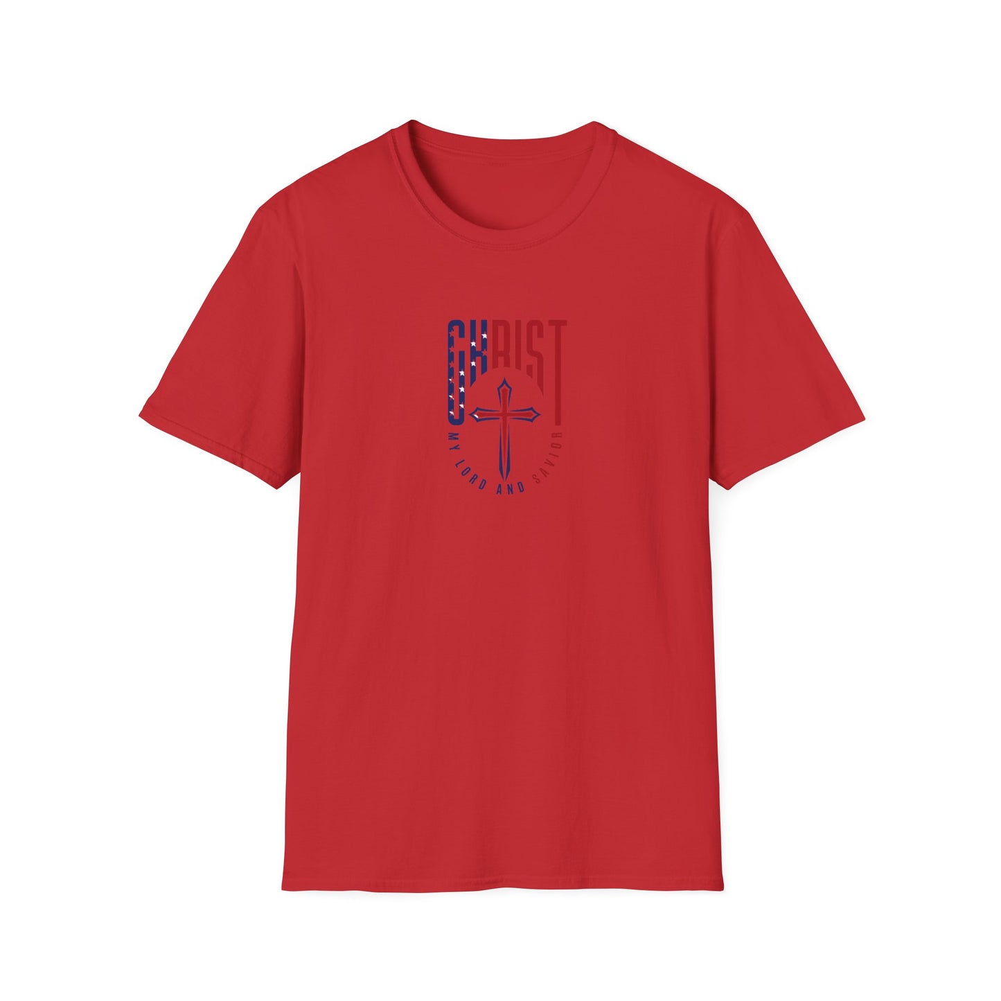 Patriotic 'Christ My Lord and Savior' T-Shirt