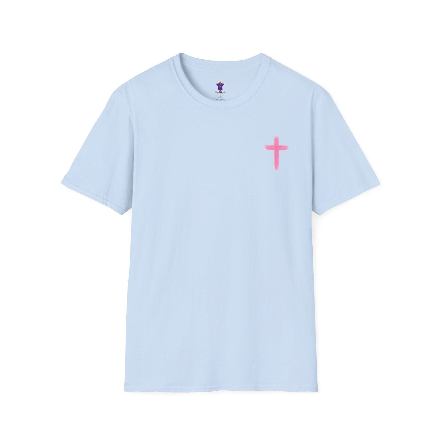 Christian T-Shirt – “Jesus Washed Away Our Sins” Cute Washing Machine Design