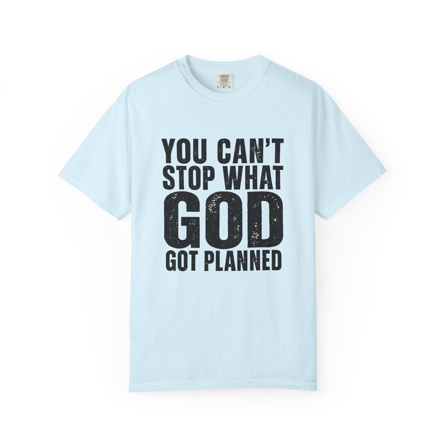 BIG FROST "You Can't Stop What God Got Planned" DOUBLE SIDED Print T Shirt