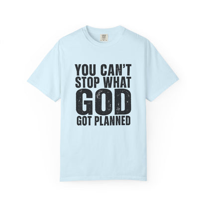 BIG FROST "You Can't Stop What God Got Planned" DOUBLE SIDED Print T Shirt