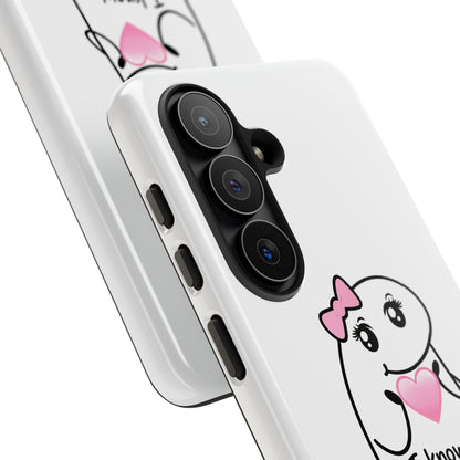 Phone Case — 'I Know Jesus Loves Me So Much' Cute Heart Faith Design