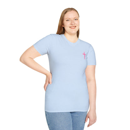 Christian T-Shirt – “Jesus Washed Away Our Sins” Cute Washing Machine Design
